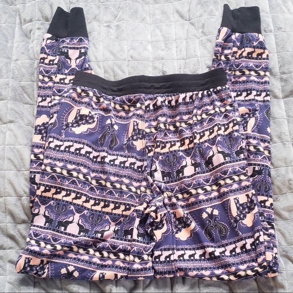 Ardene Elephant Print Comfy Pants - Picture 2 of 4